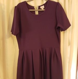 Lularoe Pirple Amelia Dress 3xl
